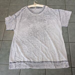 Light Gray Women’s Swim Cover-Up Tee